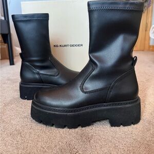 Kurt Geiger Black Ankle Boots